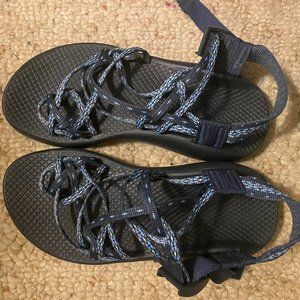 blue chacos